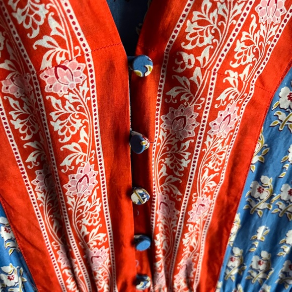 J. Crew Dress - Blue and Red - Picture 4 of 5